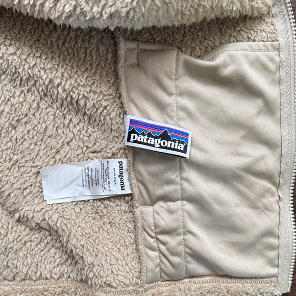 Patagonia Kids Tan Fleece Hoodie - Picture 8 of 10